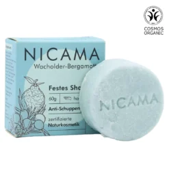 NICAMA tahke šampoon Kadakas ja bergamot.