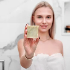 Orgaaniline tahke šampoon Piparmünt ja rosmariin Meina