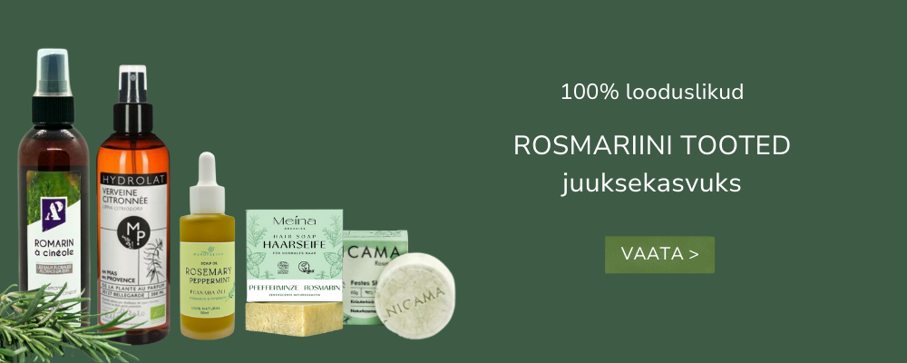 rosmariiniõli juustele.